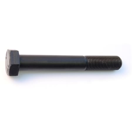 Midwest Fastener Class 10.9, M14-1.50 Hex Head Cap Screw, Plain Steel, 100 mm L, 2 PK 31147
